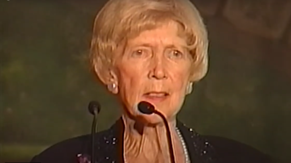 Lois Hole in her last public address, 2004