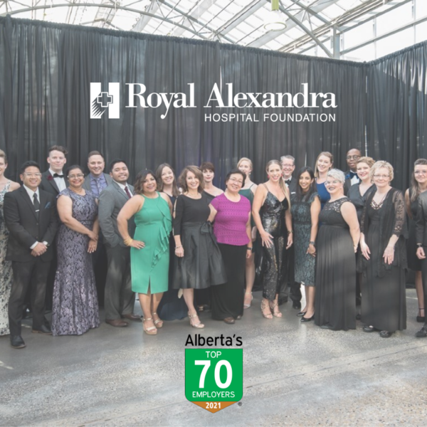 Staff from the Royal Alexandra Hospital Foundation, pictured at 2019's annual Harvest Celebration fundraiser.